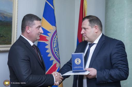 ՔԿ նախագահը Գեղարքունիքի մարզպետին պարգևատրել է «Համագործակցության համար» մեդալով