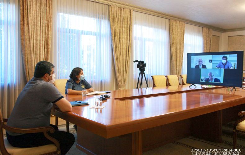 ԱՀ նախագահը տեսակապով քննարկում է ունեցել ՀԲԸՄ նախագահ Սեդրակյանի ու հայաստանյան մասնաճյուղի նախագահ Յակուբյանի հետ