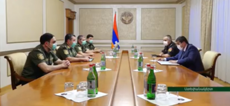 Արայիկ Հարությունյանը ընդունել է ՀՀ ՔԿԾ պետ Արթուր Գոյունյանի գլխավորած պատվիրակությանը