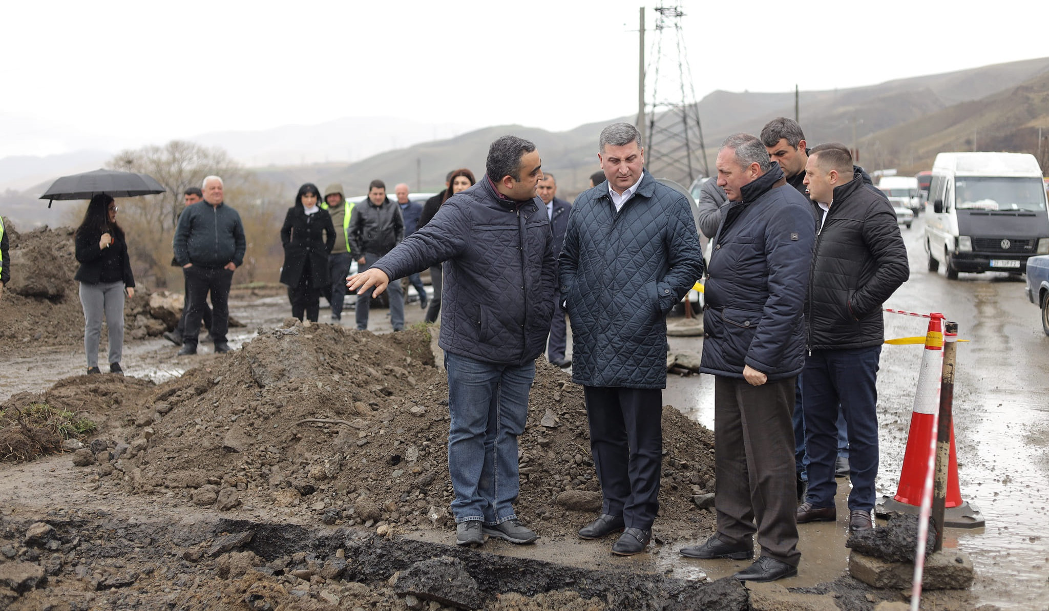 Սանոսյանը դիտարկել է Թուրքիայի սահման-Մարգարա-Վանաձոր-Տաշիր-Վրաստանի սահման ավտոճանապարհի ճանապարհաշինական աշխատանքները