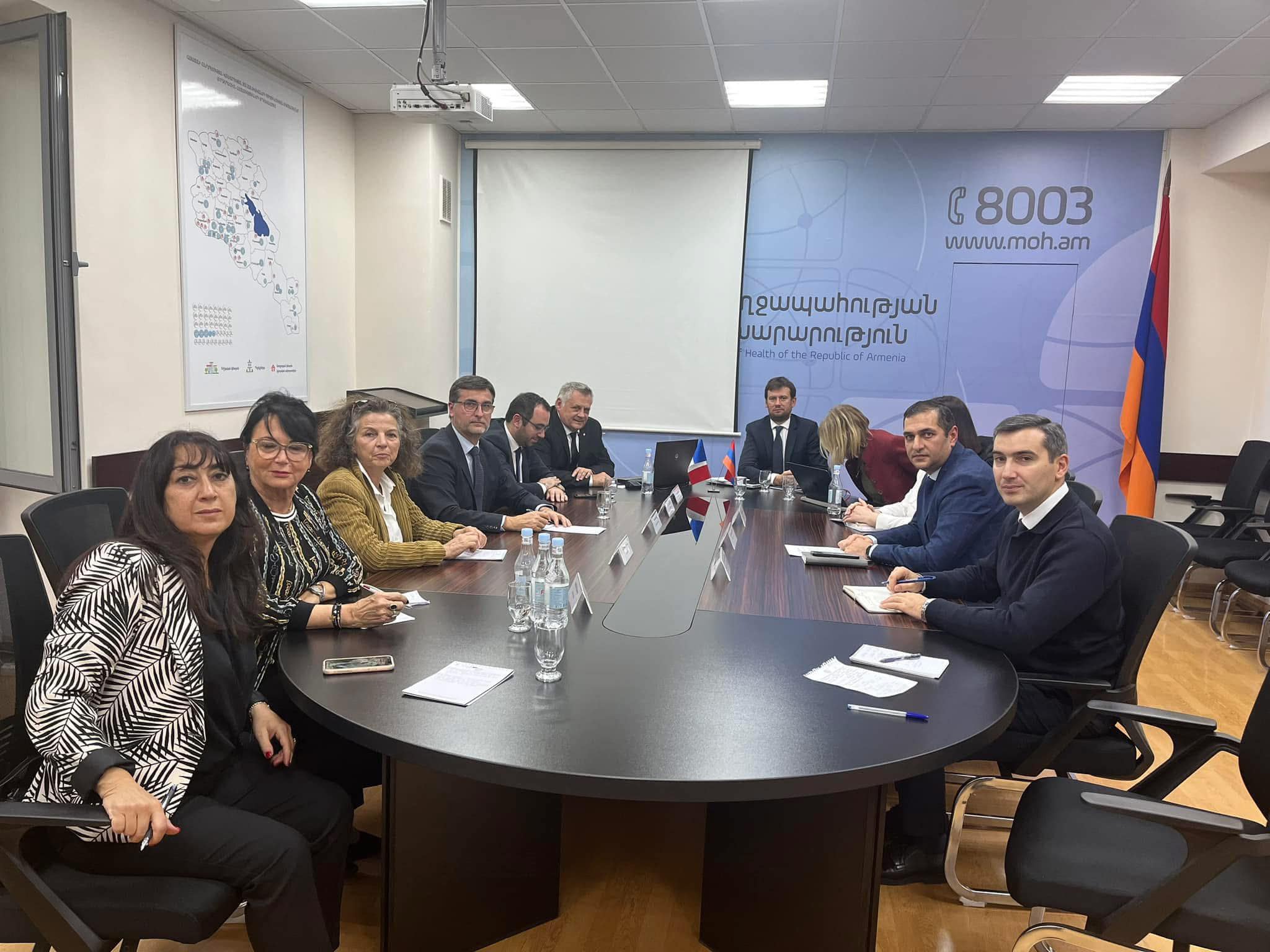 Առողջության առաջնային պահպանման օղակի զարգացումը՝ հայ-ֆրանսիական համագործակցության հիմքում   