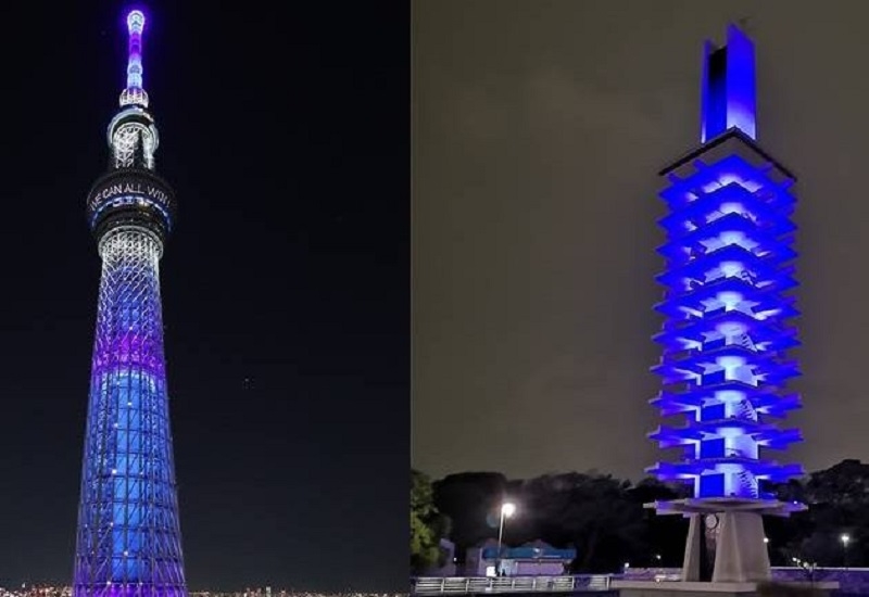 Տոկիոյում օլիմպիական խաղերի պատվին կանգնեցված հուշարձանը ներկվել է կապույտ գույնով