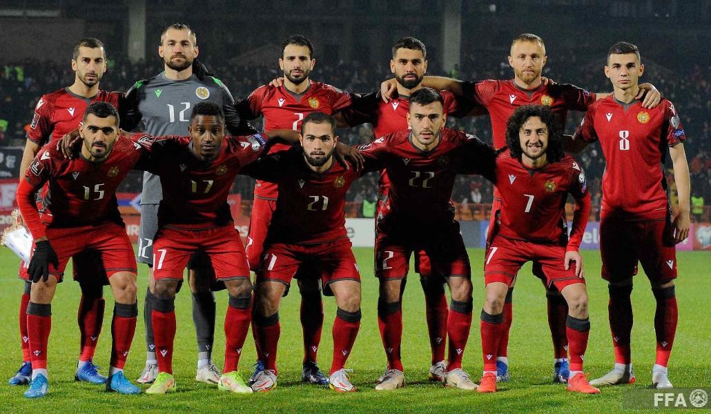 ՖԻՖԱ-ի դասակարգման նոր աղյուսակում Հայաստանի ֆուտբոլի հավաքականը  92-րդն է