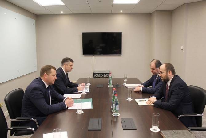 Էրիկ Գրիգորյանը հանդիպել է Բելառուսի անտառային տնտեսության նախարարի հետ