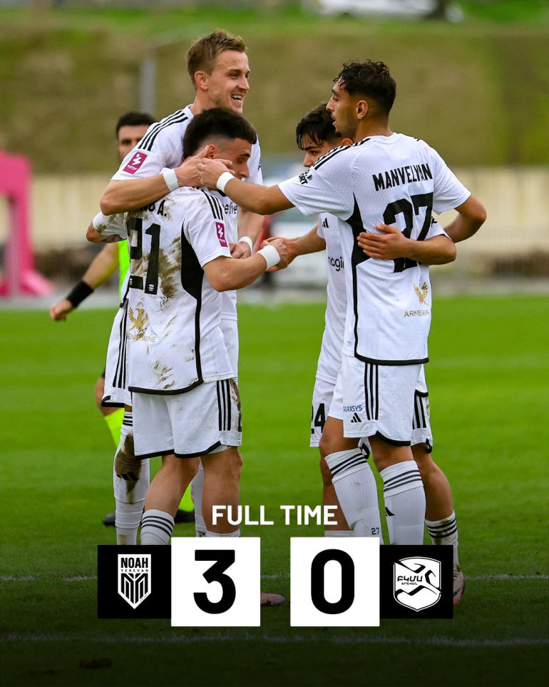 «Նոան» 3-0 հաշվով հաղթել է ԲԿՄԱ-ին