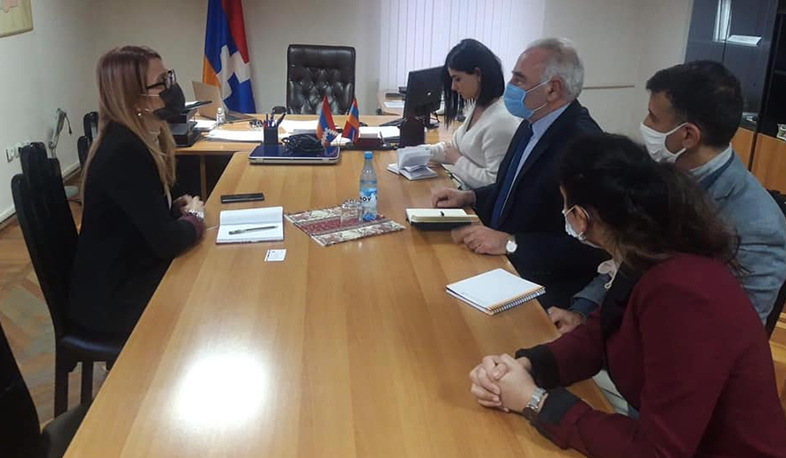Մանե Թանդիլյանն ընդունել է Ֆրանսիայից ժամանած բժիշկներին