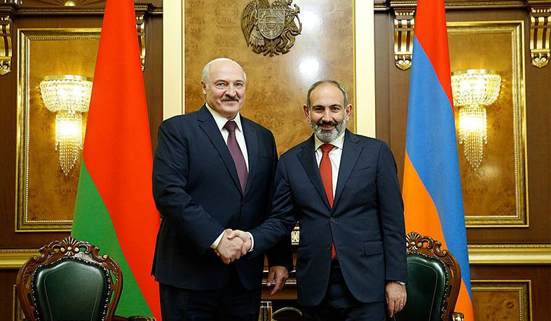 Ձեր ակտիվ աջակցությամբ Բելառուսը և Հայաստանը կկարողանան լիարժեք իրացնել երկկողմ համագործակցության նշանակալի ներուժը. Լուկաշենկոն՝ Փաշինյանին