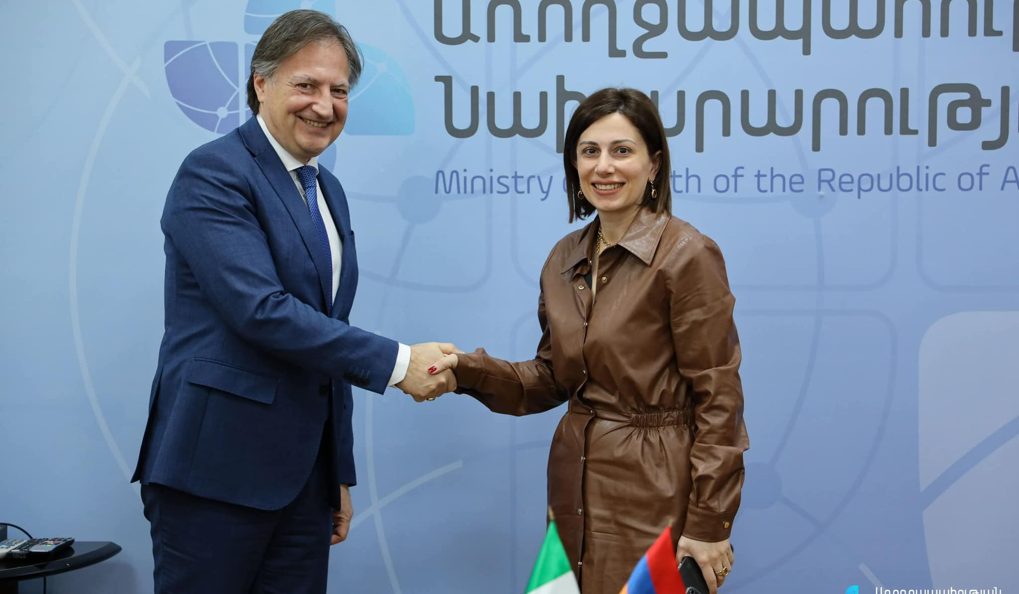 Առողջապահության բնագավառում հայ-իտալական հարաբերությունները դինամիկ զարգացող են. Ավանեսյանը՝ Իտալիայի դեսպանին