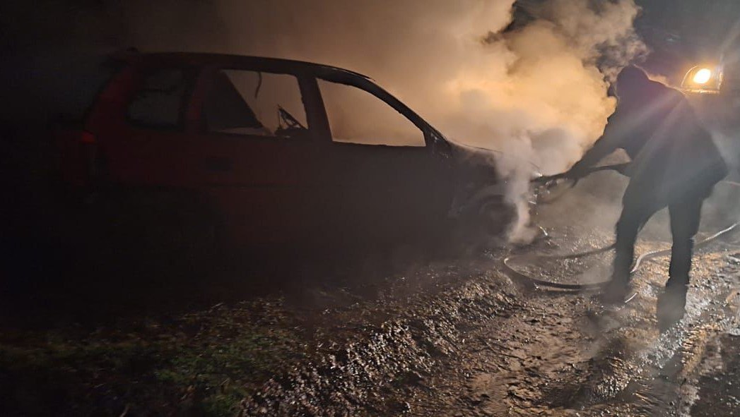 Չինարի գյուղում այրվել է «Opel» մակնիշի ավտոմեքենա