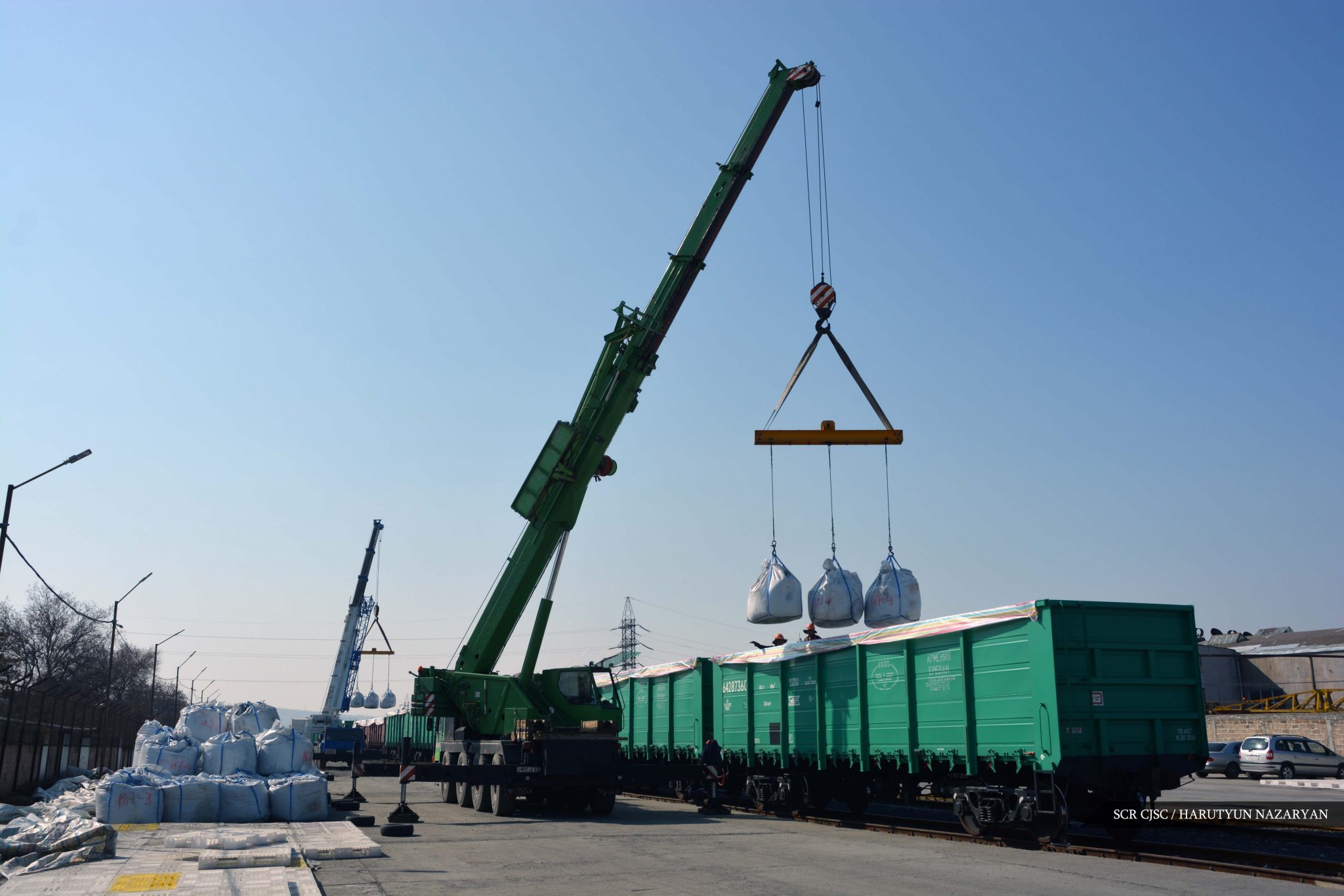 Առաջին կիսամյակում «Հարավկովկասյան երկաթուղի»-ն փոխադրել է 1,5 մլն տոննա բեռ