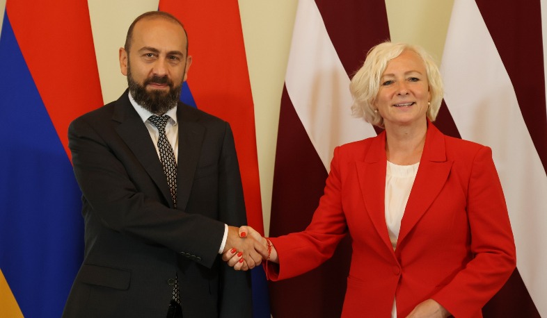 Հայաստան-Լատվիա հարաբերությունների զարգացման աճող դինամիկա կա․ Արարատ Միրզոյանը հանդիպել է Սաեյմայի նախագահի հետ
