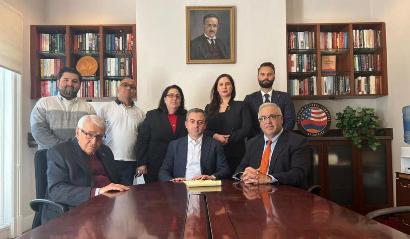 Իշխան Սաղաթելյանն աշխատանքային քննարկում է ունեցել Հայ դատի Ամերիկայի հանձնախմբի Վաշինգտոնի կենտրոնական գրասենյակում