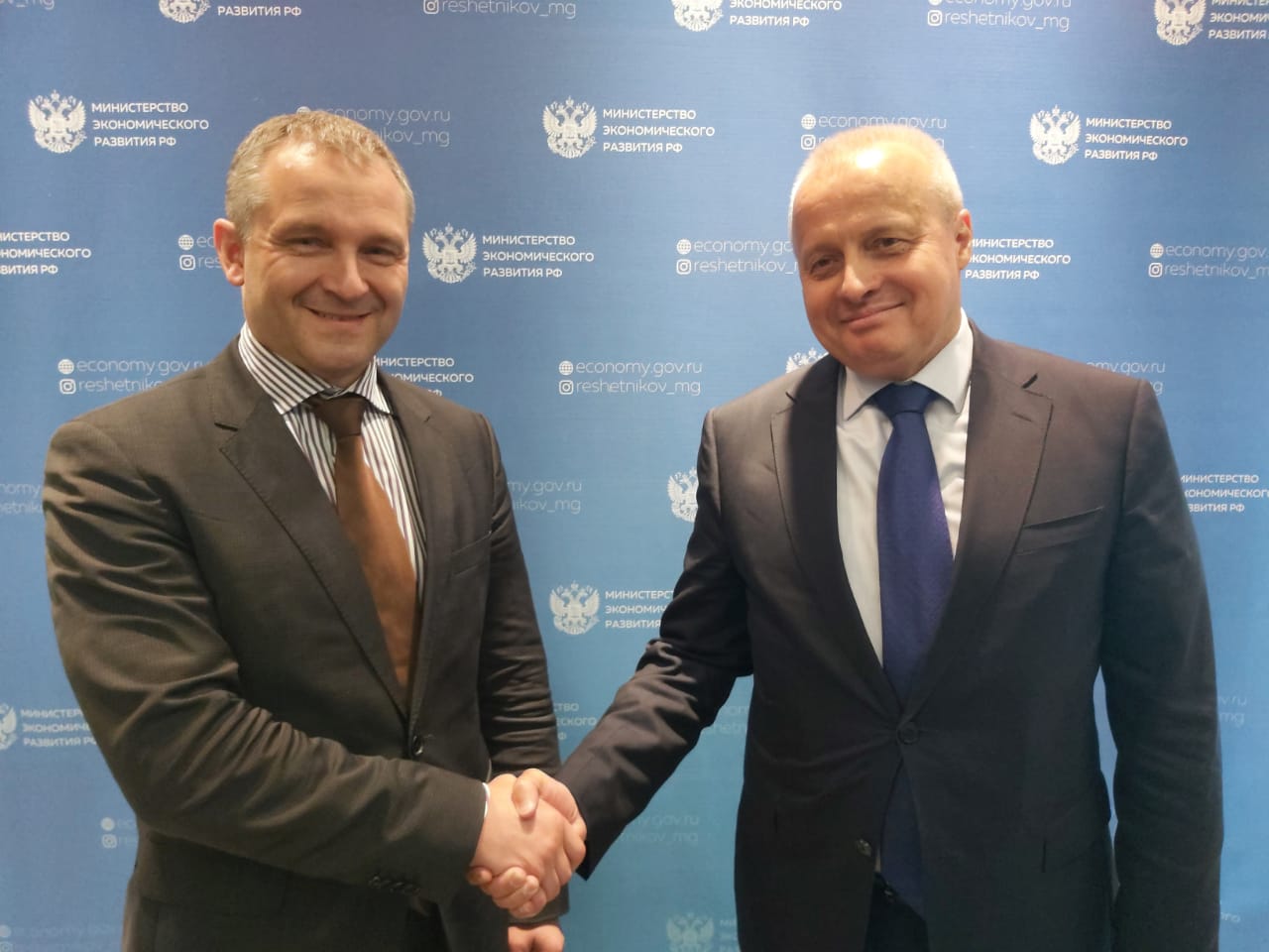 Дмитрий Вольвач обсудил с послом России в Армении Сергеем Копыркиным дальнейшее экономическое сотрудничество двух стран