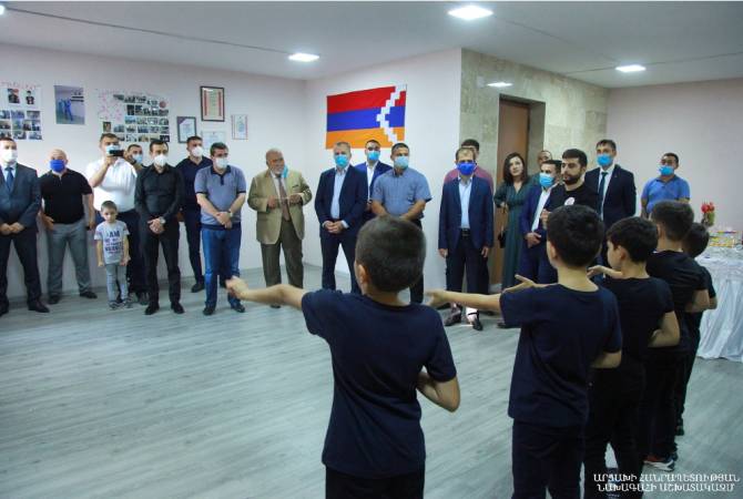 ԱՀ նախագահը մասնակցել է վինգչունի և թայչիի ֆեդերացիայի նորակառույց մարզադահլիճի բացման արարողությանը