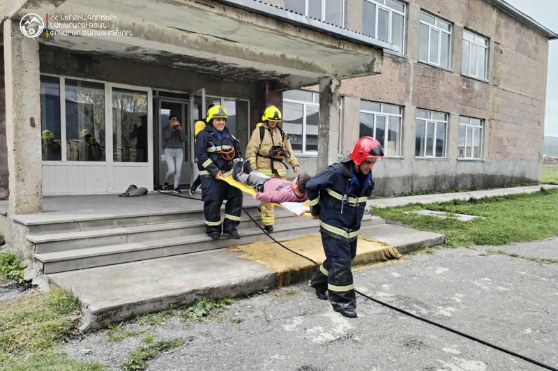 Փրկարար ծառայության մարզային փրկարարական վարչություններն ամփոփում են մայիս ամիսը