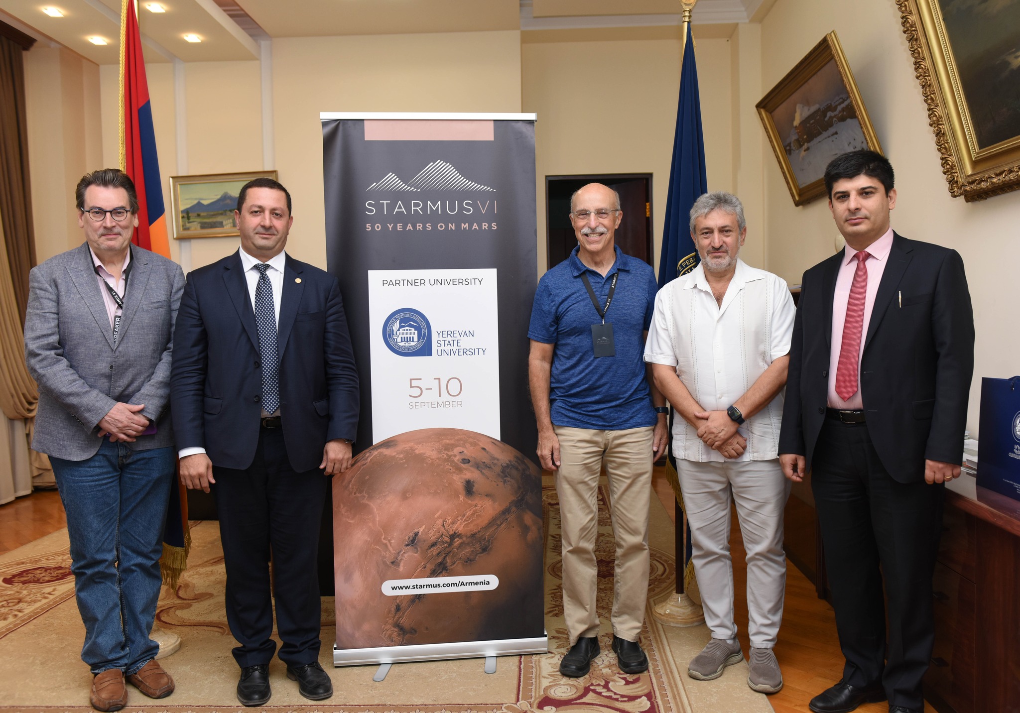 «ԵՊՀ-Սթարմուս Նոբելյան շաբաթ» միջոցառումների շարքն ամփոփվեց «Տիեզերք և ներշնչանք» խորագրով պանելային քննարկմամբ