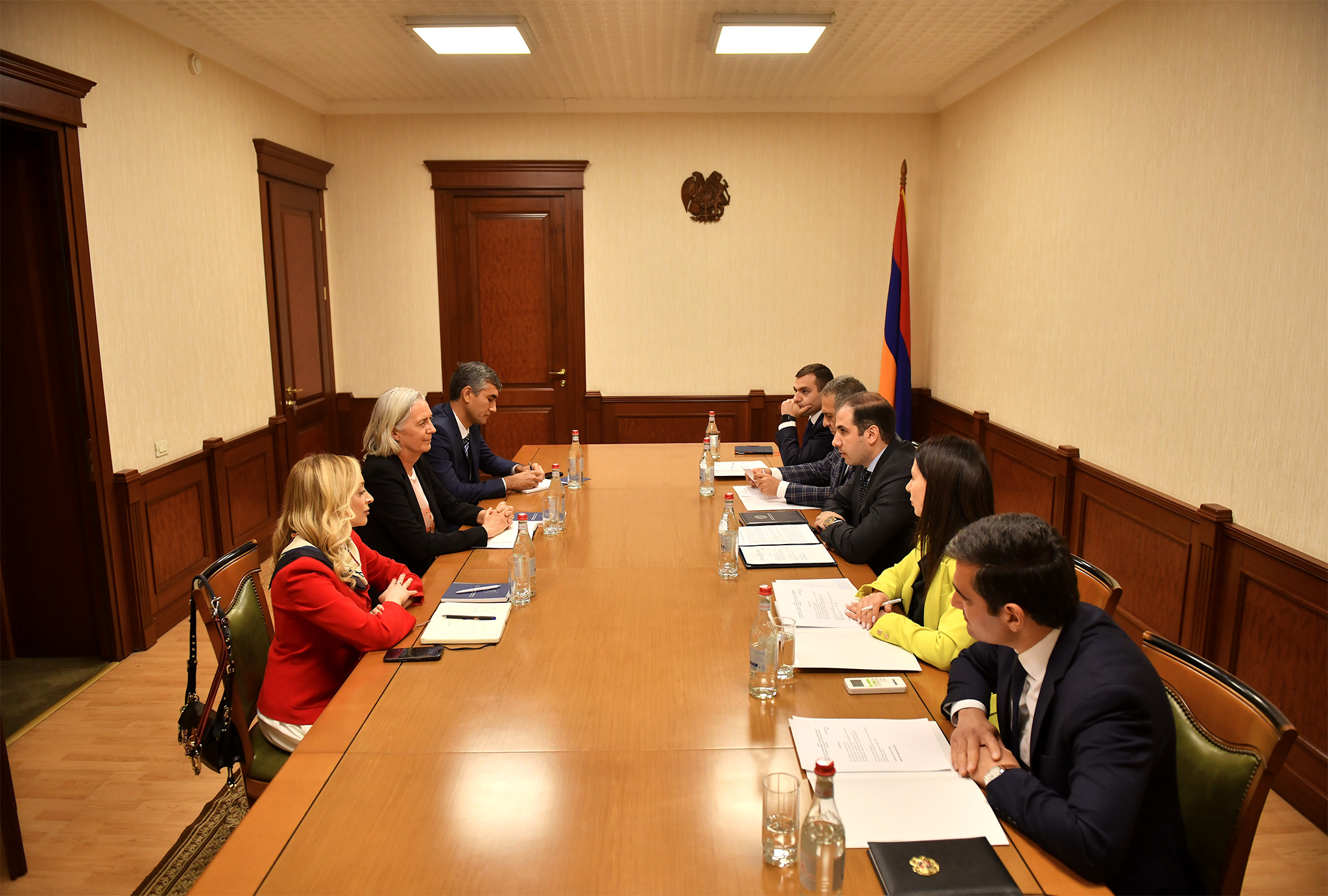Հայ-իրանական սահմանին առևտրային հոսքերը օրեցօր աճում են. ՊԵԿ նախագահը՝ ՀՀ–ԵՄ, ՎԶԵԲ-ի և ՄԱԿ-ի ներկայացուցիչներին