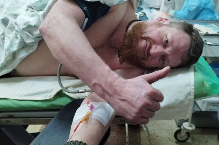 Համացանցում հայտնվել է վիրավորում ստացած Պեգովի առաջին լուսանկարը հիվանդանոցից