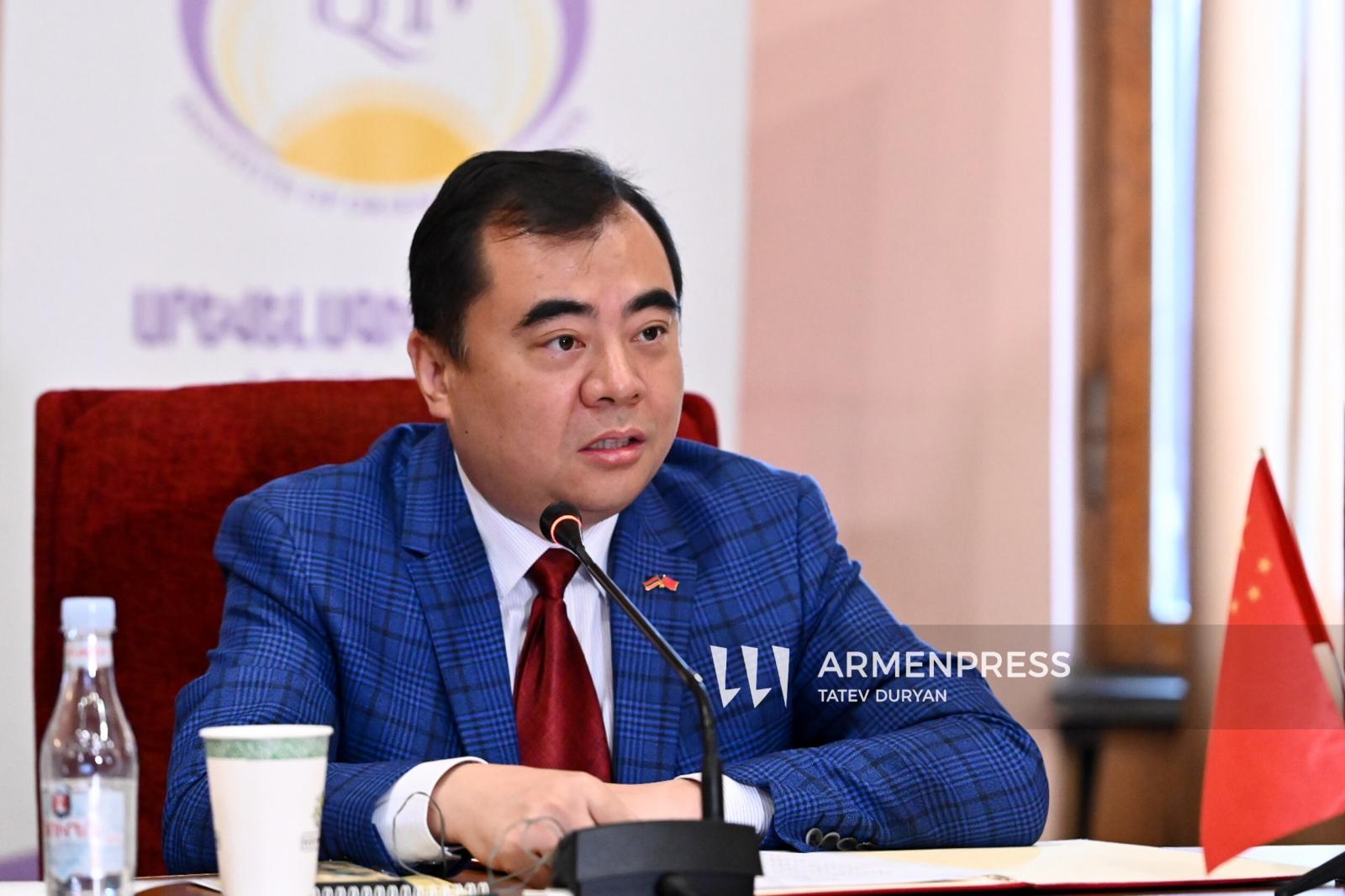 Հայաստանն ու Չինաստանը կարող են սերտորեն համագործակցել բարձր տեխնոլոգիաների ոլորտում․ Չեն Մին