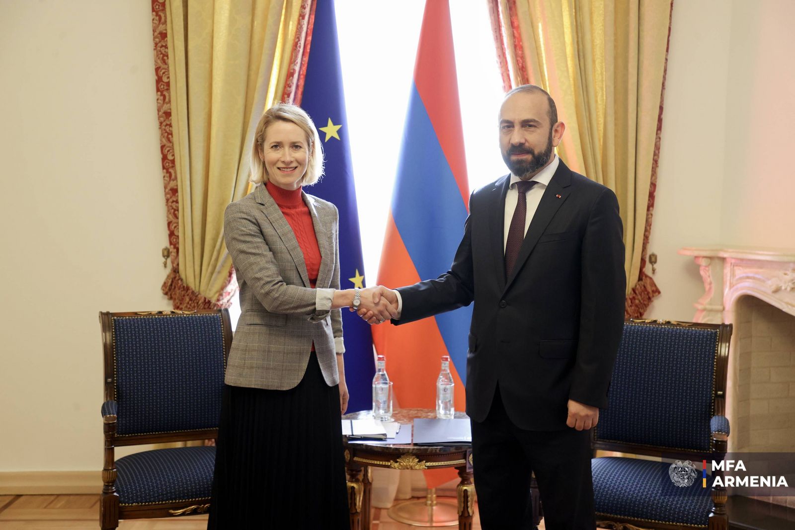 Միրզոյանը և Կալասը քննարկել են ՀՀ–ԵՄ գործընկերության ռազմավարական օրակարգի հետագա կյանքի կոչման հարցեր