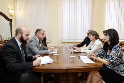 ՍԴ նախագահն ու Երևանում Եվրոպայի խորհրդի գրասենյակը քննարկել են համագործակցության եզրերը