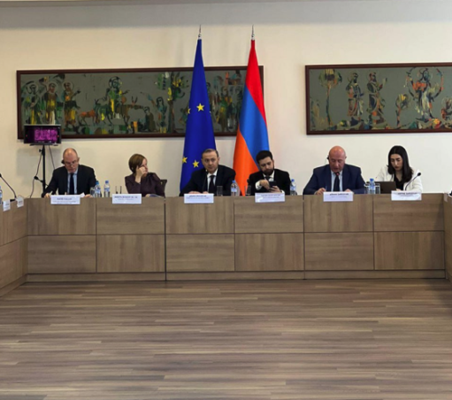 Секретарь СБ Армении провел встречу с делегацией Евросоюза