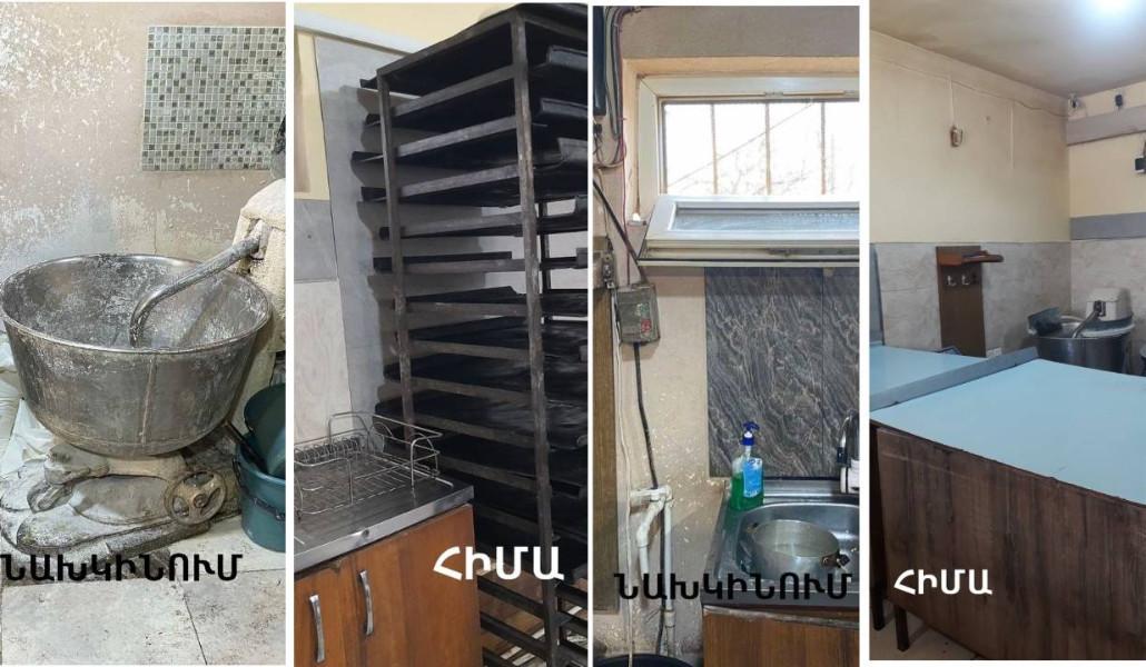 Հացի արտադրամասում խախտումները վերացվել են