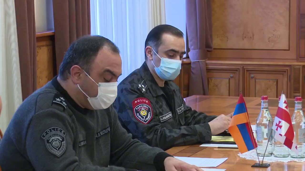 Ոստիկանության պետն ընդունել է Հայաստանում Վրաստանի դեսպանին