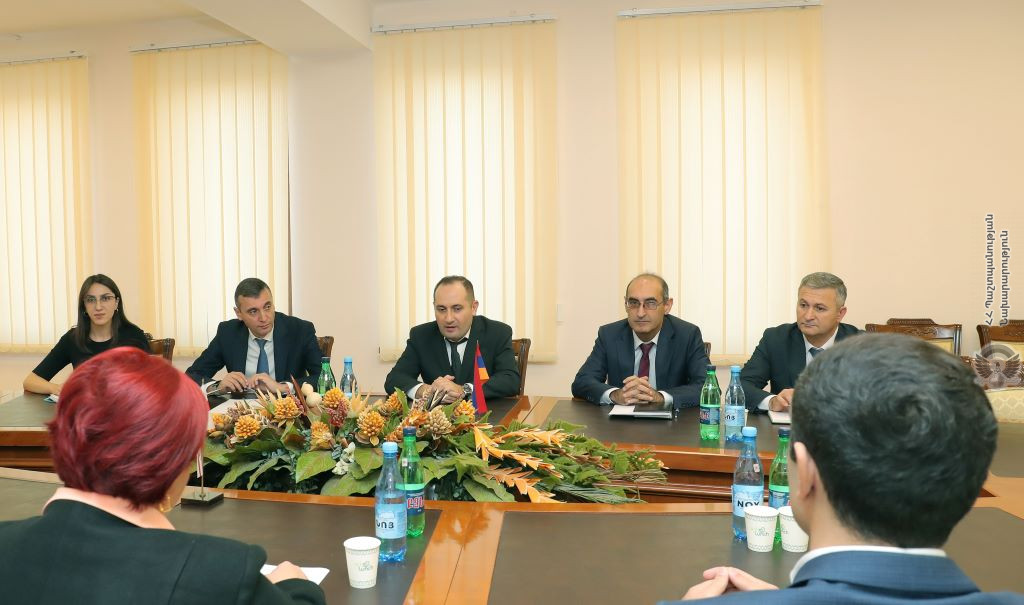 Վրաստանի ՊՆ պատվիրակությունը Հայաստանում է