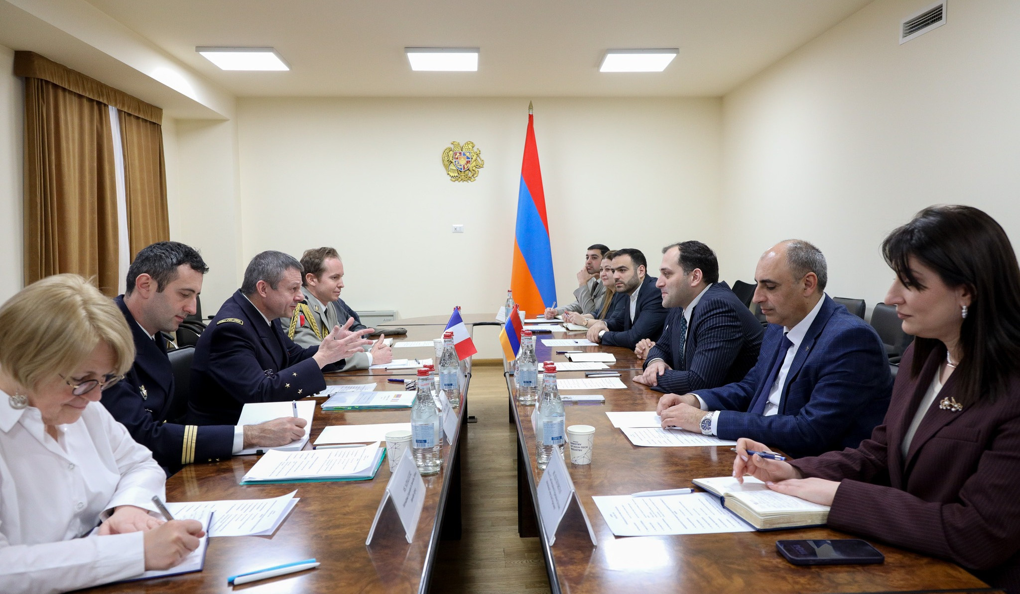 Ֆրանսիայի Պաշտպանական նորարարությունների գործակալության տնօրենի հետ քննարկվել են փոխգործակցության ընդլայնման հեռանկարները