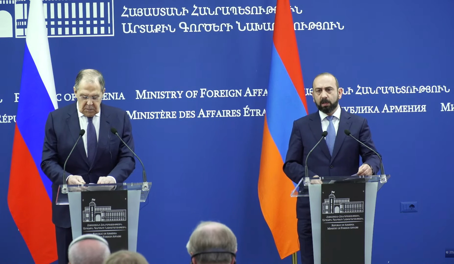 Միրզոյանը և Լավրովը քննարկել են միգրացիոն ոլորտի փոփոխություններին առնչվող հարցեր