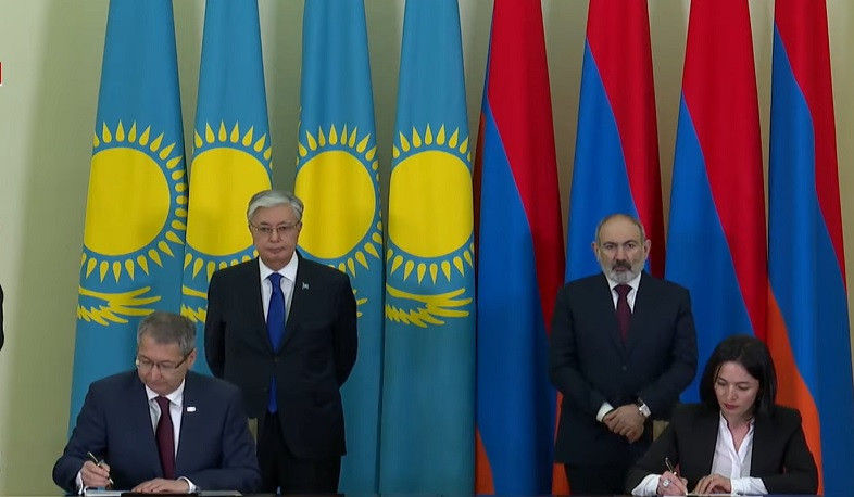 ՀՀ ԿԳՄՍ նախարարը և Ղազախստանի դեսպանը ստորագրել են ֆիզիկական կուլտուրայի և սպորտի ոլորտում համագործակցության ծրագիր