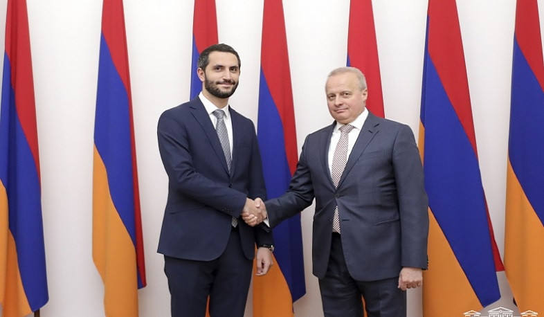 ԱԺ փոխնախագահ Ռուբեն Ռուբինյանն ընդունել է Հայաստանում ՌԴ դեսպան Սերգեյ Կոպիրկինին