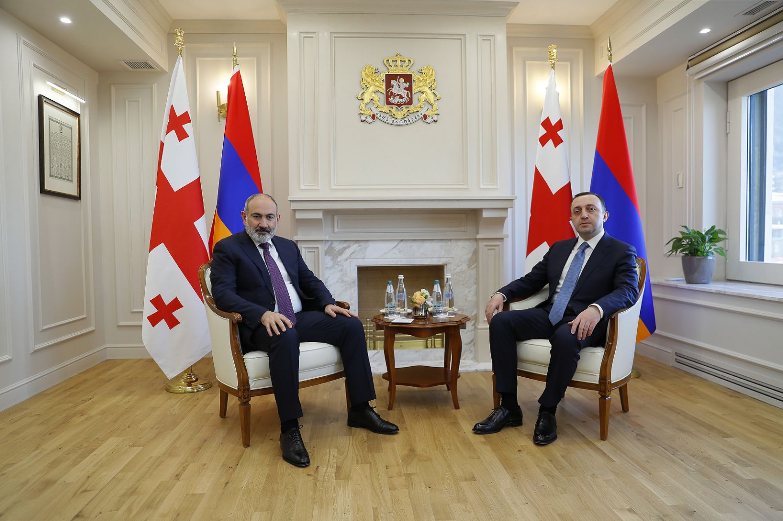ՀՀ-ի և Վրաստանի վարչապետերը հանդես են գալիս հայտարարություններով (Ուղիղ)