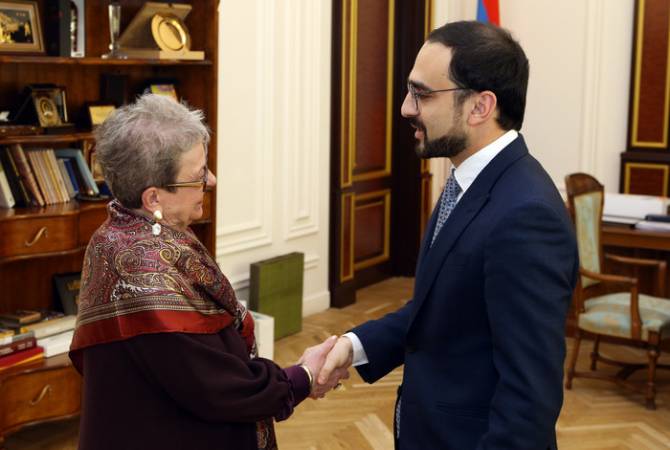 Տիգրան Ավինյանն ընդունել է ԵՄ դեսպանին. անդրադարձել են կրթության ոլորտում իրականացվող բարեփոխումներին