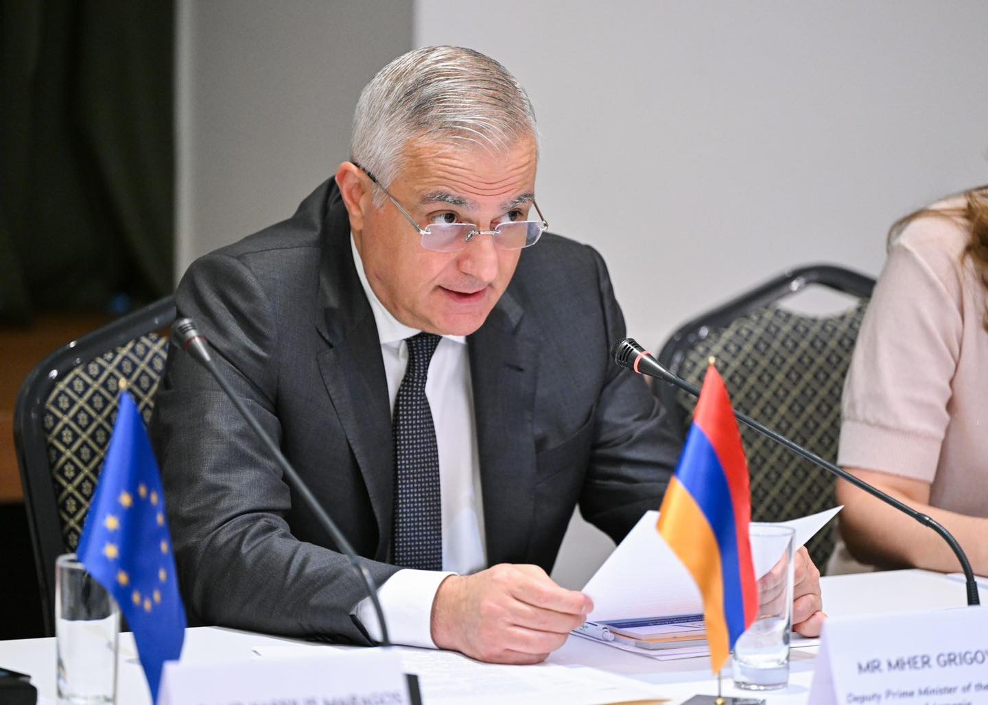 Մհեր Գրիգորյանը մասնակցել է ԵՄ-Հայաստան քաղհասարակության պլատֆորմի զեկույցի ներկայացմանը