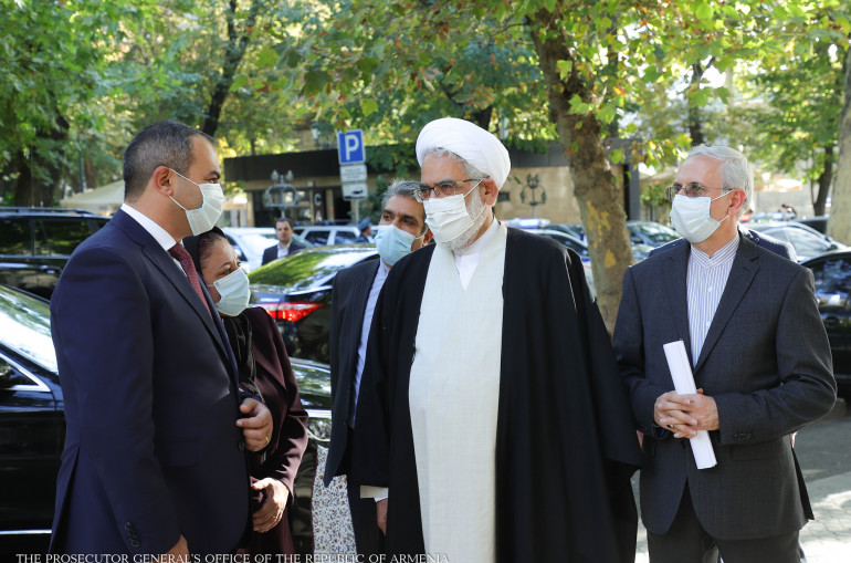 Քննարկվել են Իրանի ու Հայաստանի դատախազությունների համագործակցության ծրագրերը