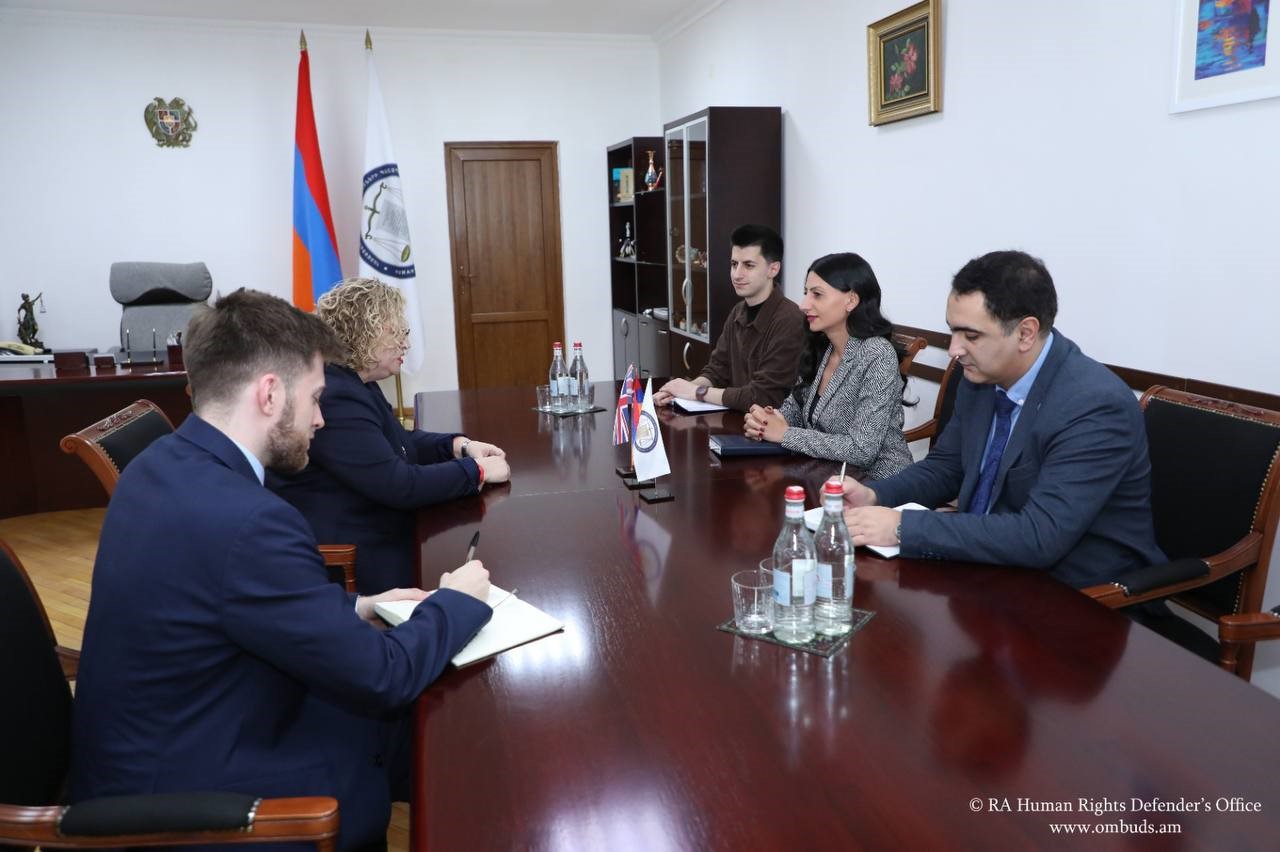 ՄԻՊ-ն ընդունել է Մեծ Բրիտանիայի և Հյուսիսային Իռլանդիայի դեսպանին