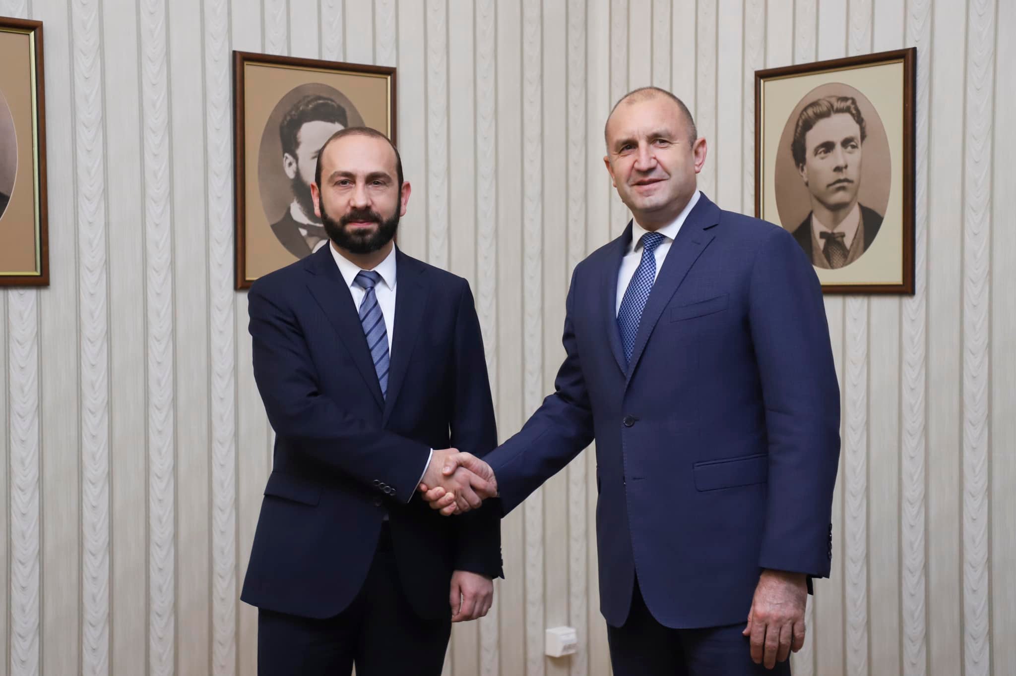 Состоялась встреча Министра иностранных дел Армении и Президента Болгарии