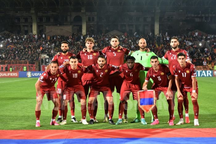 ФИФА: Сборная Армении занимает 91-е место