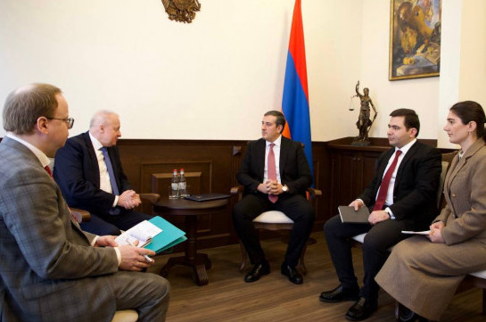 ԲԴԽ նախագահը և ՌԴ դեսպանը քննարկել են դատական համակարգի բարեփոխումները