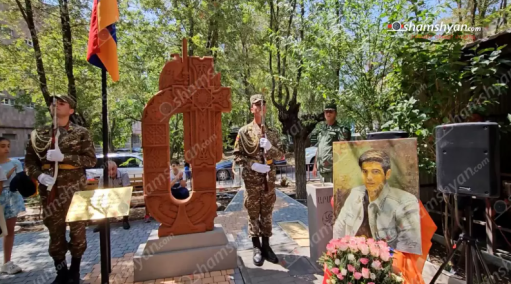 Երևանում բացվեց 44-օրյա պատերազմի հերոս Ժորա Մարտիրոսյանի հիշատակը հավերժացնող հուշաքար-ցայտաղբյուրը