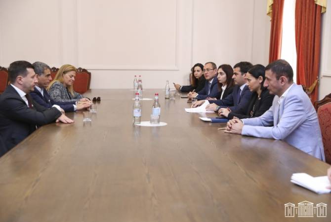ՀՀ ԱԺ պատգամավորները հանդիպել են Քնեսեթի Իսրայել-ՀՀ բարեկամության խմբի նախագահի գլխավորած պատվիրակության հետ