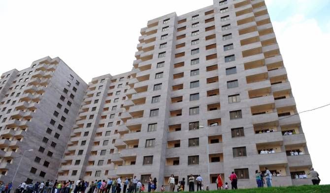 Երևանում բնակարանների շուկայական միջին գները նվազել են