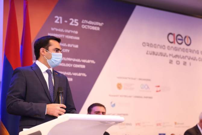 ԱԺ փոխնախագահ Հակոբ Արշակյանը մասնակցել է «Հայաստան-Ինժեներական շաբաթ 2021» միջոցառմանը