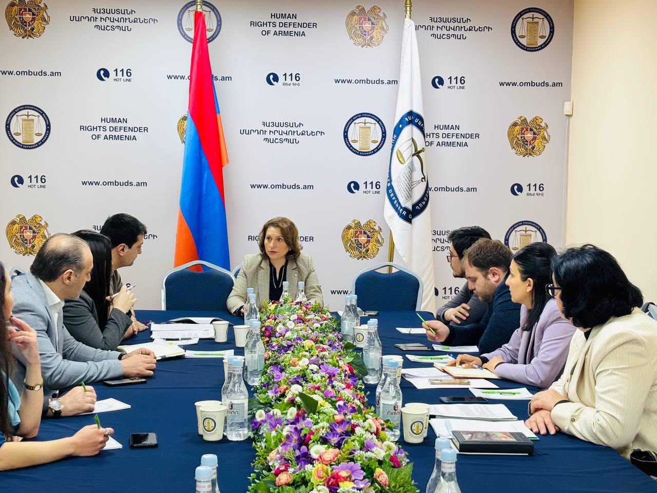 ՄԻՊ Խոշտանգումների և վատ վերաբերմունքի կանխարգելման վարչության նախաձեռնությամբ անցկացվել է քննարկում