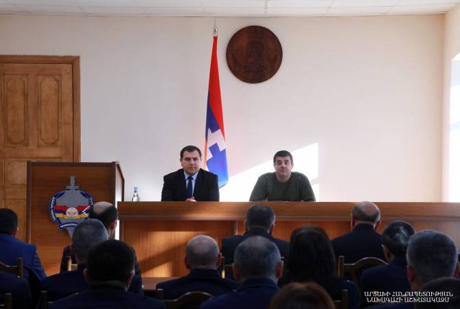 Արայիկ Հարությունյանը ներկայացրել է Արցախի նորընտիր գլխավոր դատախազին