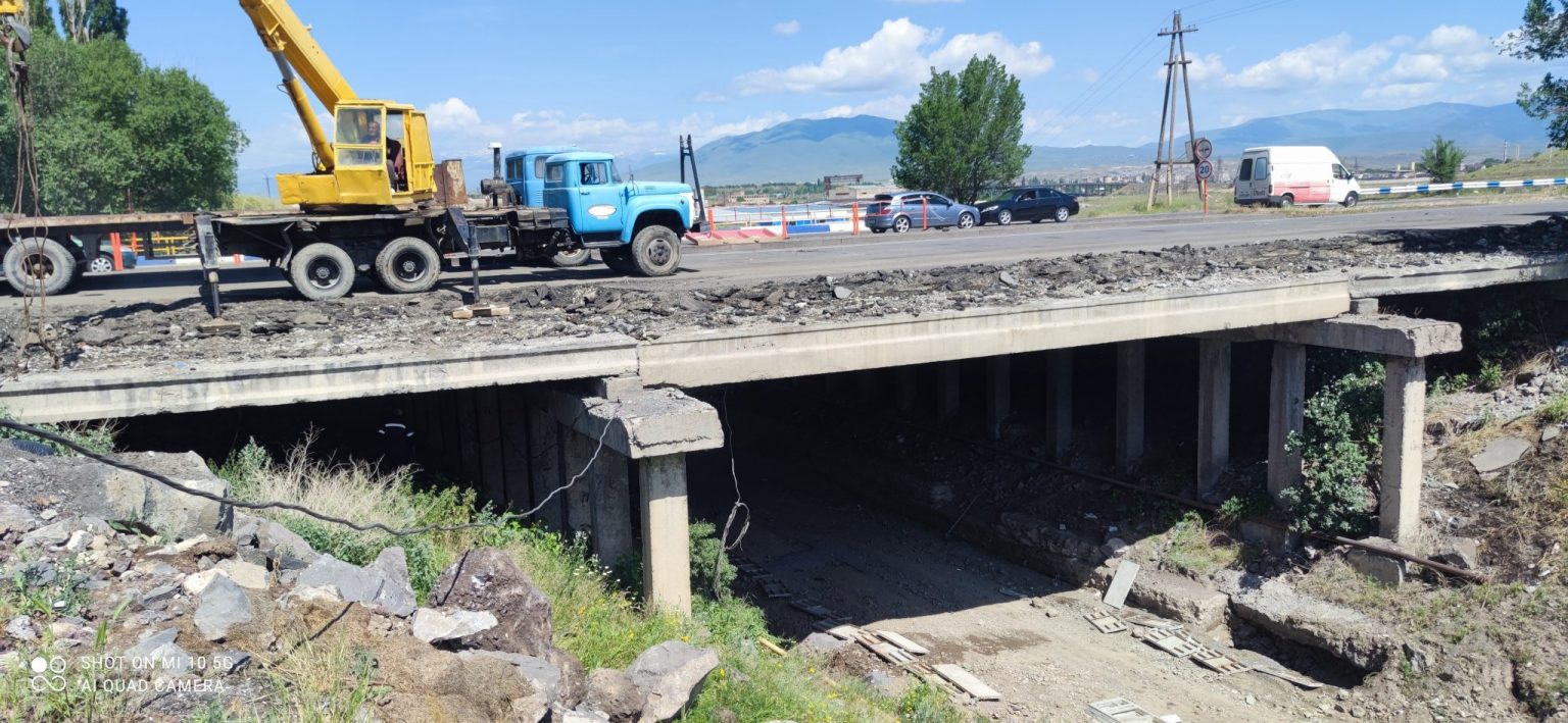 Մ-4, Երևան-Սևան-Իջևան-Ադրբեջանի սահման ճանապարհի հատվածում կամուրջը ժամանակավորապես մասնակի փակ կլինի
