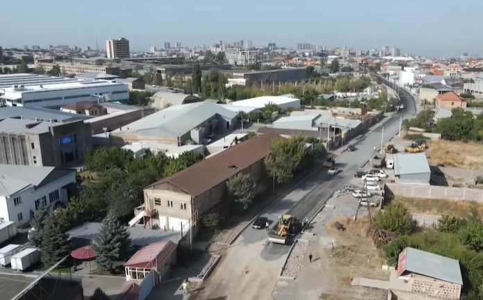 Հիմնանորոգվում է Բագրեւանդ-Ձորաղբյուր ճանապարհահատվածը