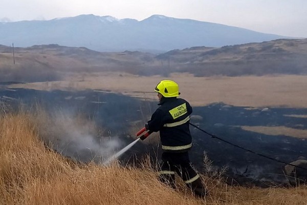 «Շնողի» անտառպետության տարածքում՝ «Գուլաբի» կոչվող հանդամասում, հրդեհ է բռնկվել